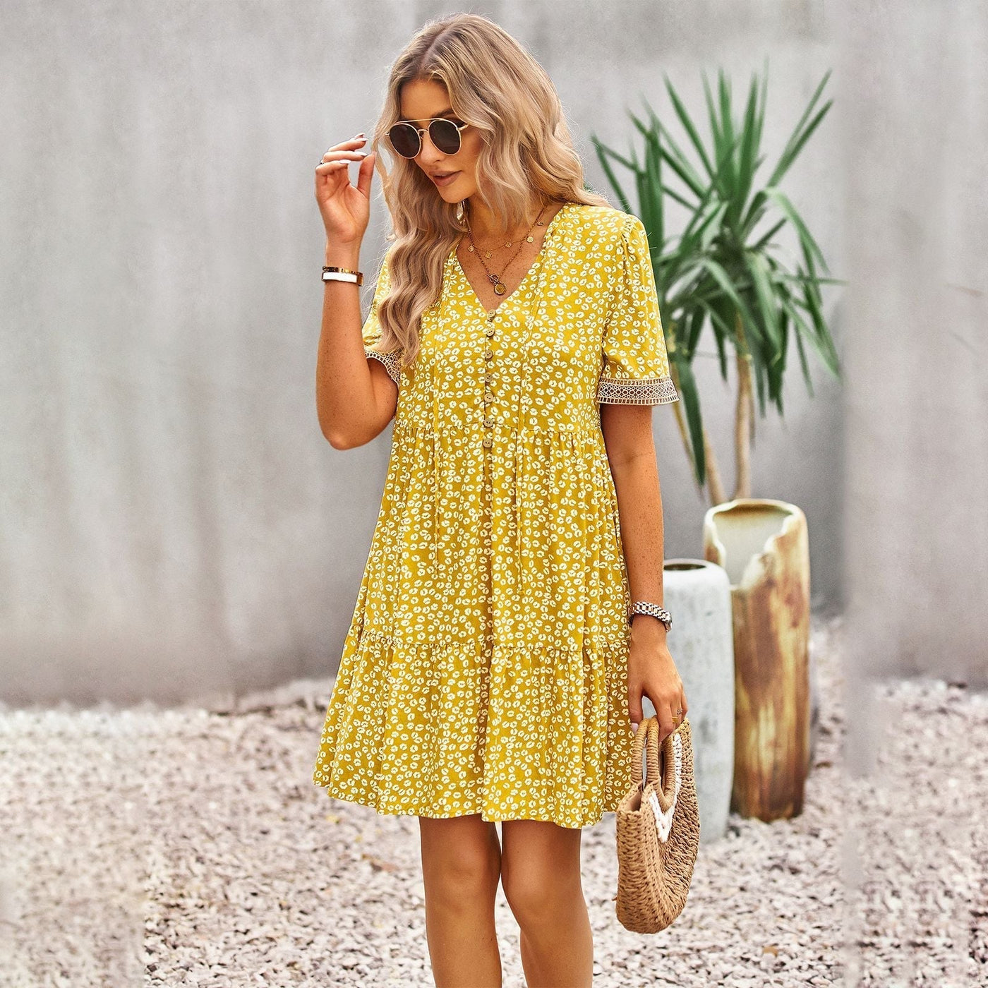 Louisa  - Floral summer dress