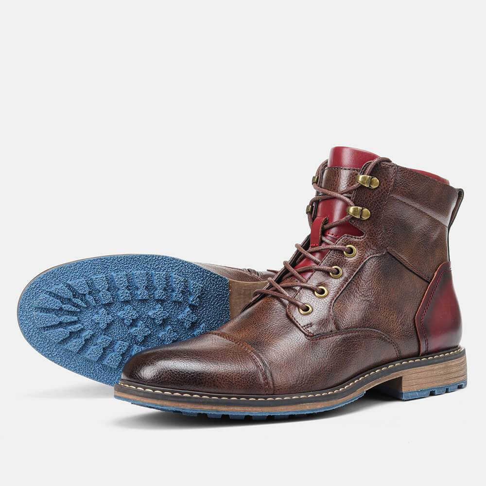 AARON - premium leather boots