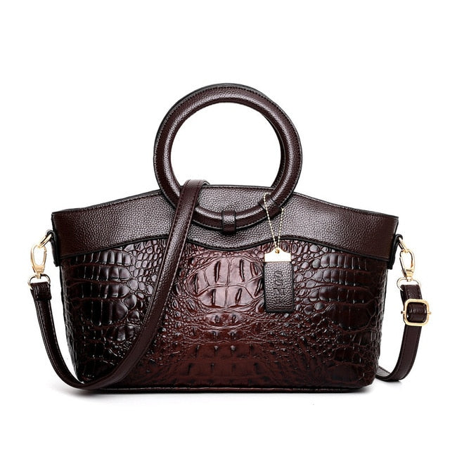 Ella™ Classic Croc | Versatile Vintage Bag